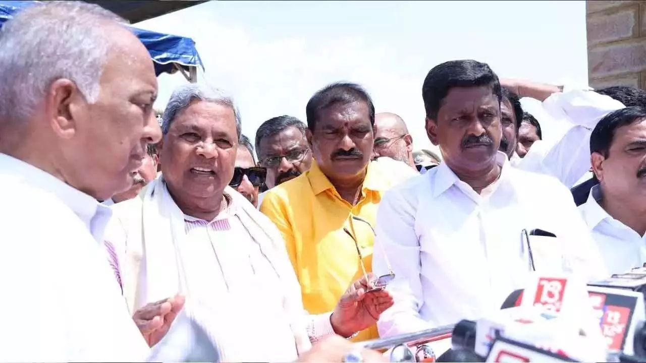 Karnataka CM ने तुंगभद्रा बांध की स्थिति की समीक्षा की