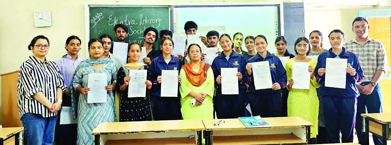 Nirmand College में विकसित भारत पर युवाओं की आवाज