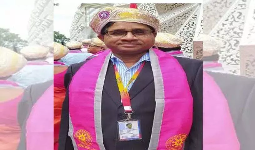 Dr. Sushanta Kumar Mohapatra को NJ यासास्वी सर्वश्रेष्ठ शिक्षक पुरस्कार से सम्मानित किया