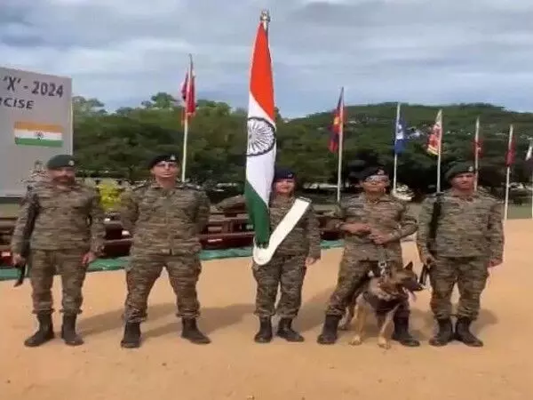 Indian Army के के-9 दस्ते ने भारत-श्रीलंका संयुक्त सैन्य अभ्यास के 10वें संस्करण में भाग लिया