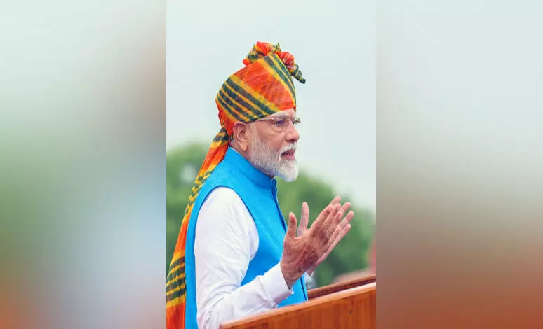 पीएम मोदी ने लाल किले की प्राचीर से रखा भविष्य के लिए भारत का एजेंडा