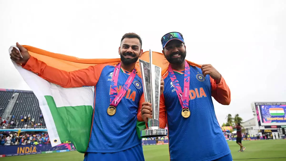 रोहित शर्मा ने स्वतंत्रता दिवस पर T20 World Cup जीत का जश्न मनाया