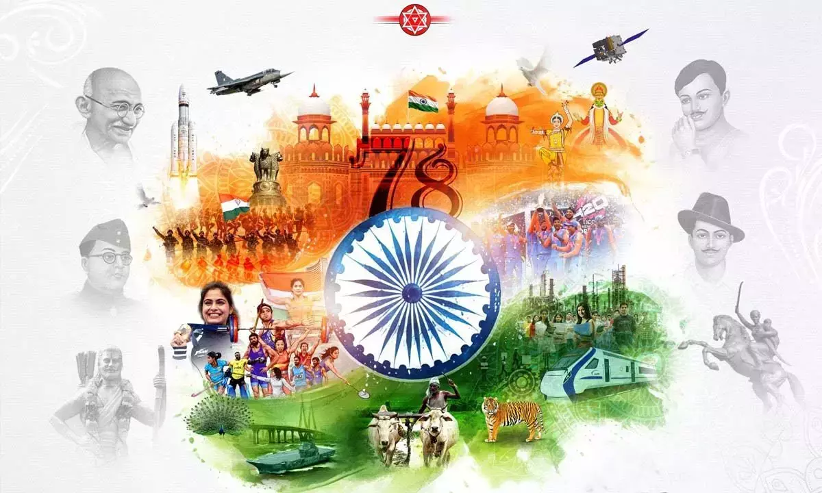 जन सेना ने 78वें Independence Day पर शुभकामनाएं दीं