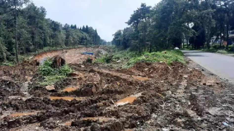 Meghalaya : शिलांग-डावकी सड़क पर मरम्मत कार्य मानसून के बाद फिर से शुरू