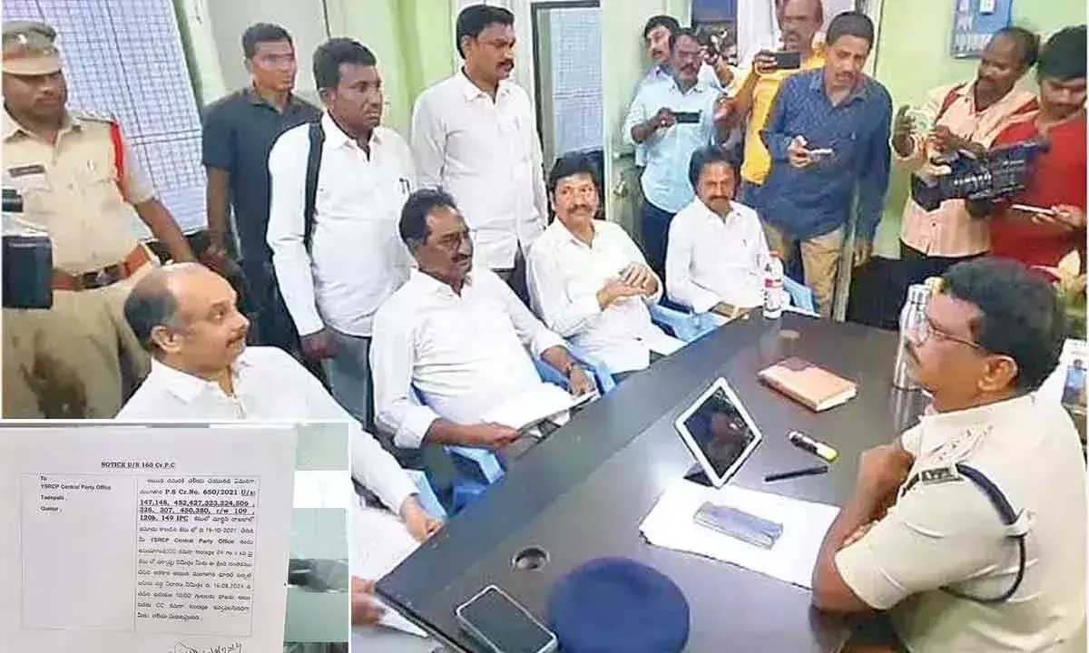 पुलिस ने YSRCP, देवीनेनी अविनाश को नोटिस जारी किया