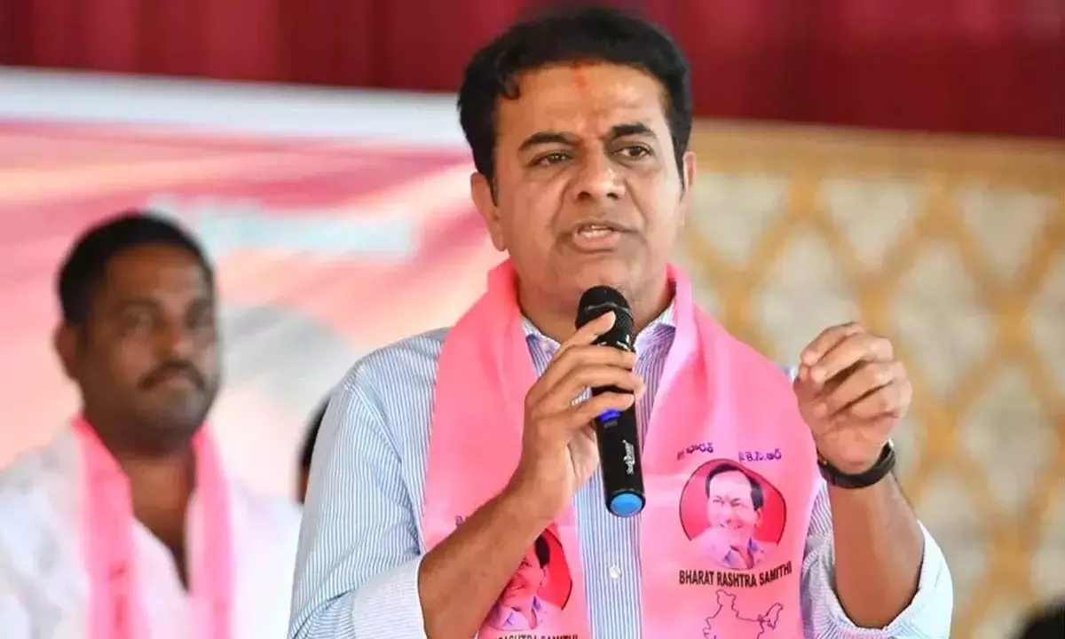 KTR ने कर्ज माफी को लेकर तेलंगाना सरकार की आलोचना की