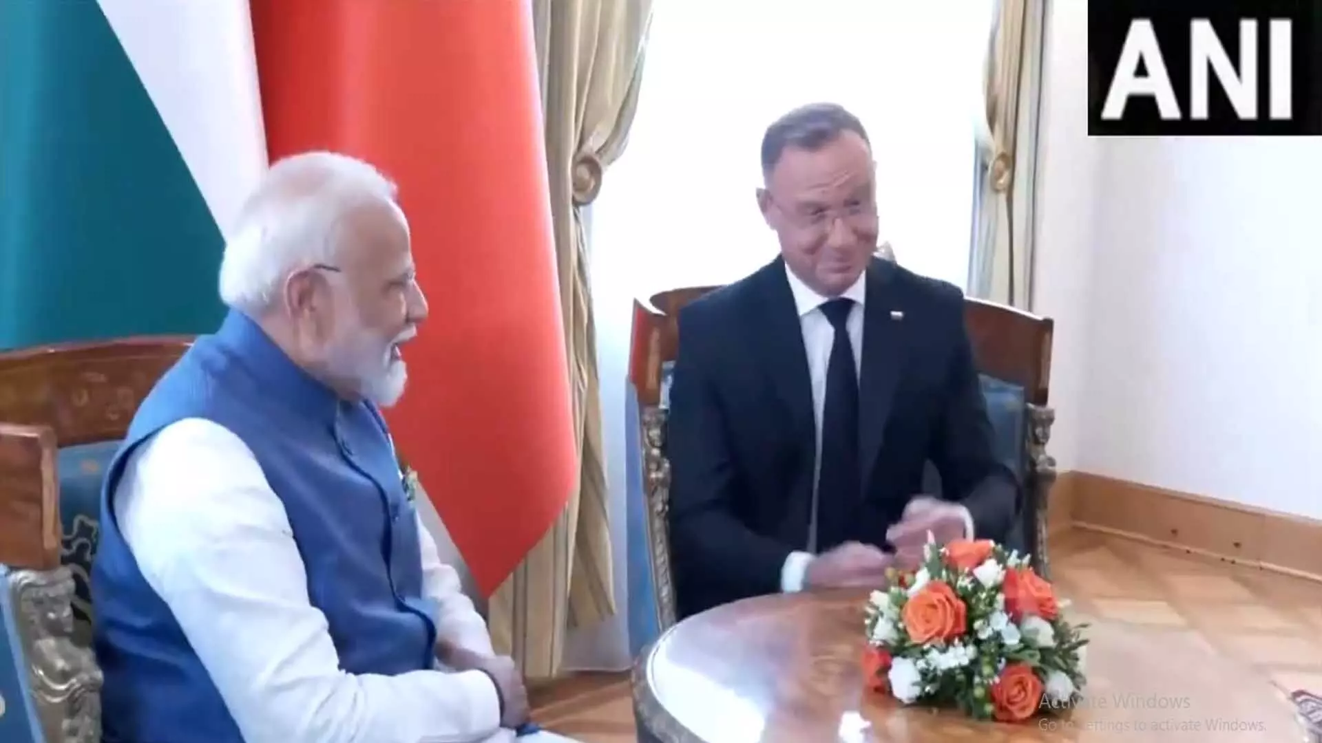 PM मोदी ने पोलैंड के राष्ट्रपति एंड्रेज डूडा के साथ की द्विपक्षीय बैठक, VIDEO...