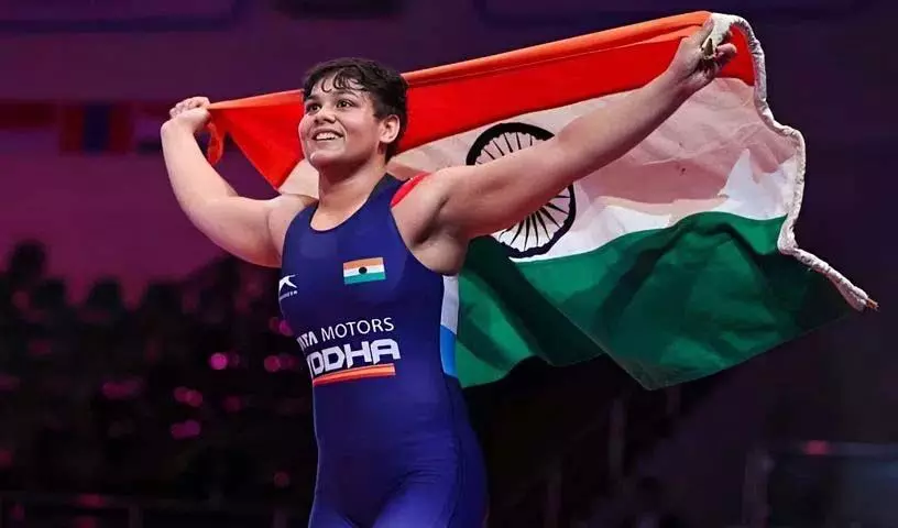 World Wrestling Championship: भारत ने महिला कुश्ती में चार स्वर्ण पदक जीते