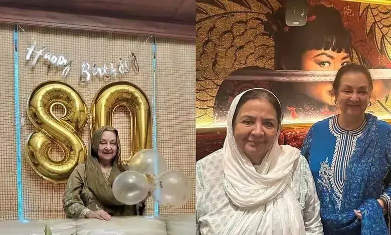 Farida Jalal सायरा बानो के 80वें जन्मदिन के जश्न में शामिल हुईं