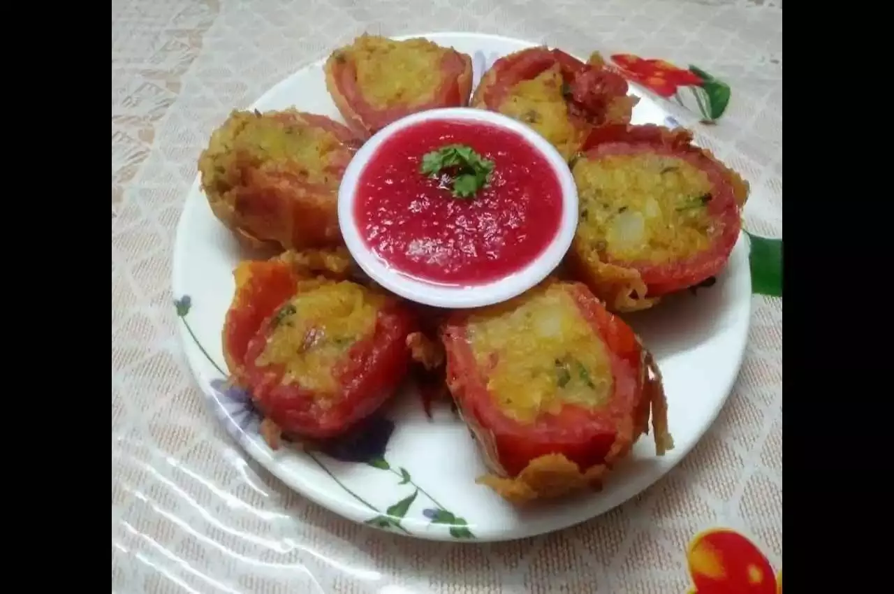 नाश्ते में बनाये टमाटर के पकौड़े, जाने आसान recipe