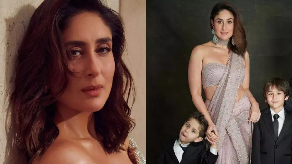 Kareena कपूर ने बेटे तैमूर और जेह के बीच भाई-बहन के रिश्ते की झलक दिखाई