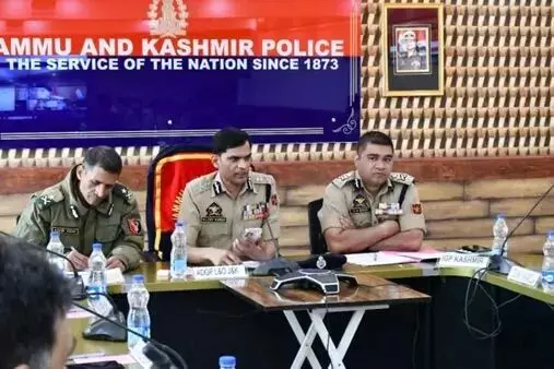 jammu: एडीजीपी विजय कुमार ने विधानसभा चुनाव से पहले महत्वपूर्ण बैठक की