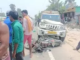 Ludhiana accident: बड़ा हादसा, बाइक को पिकअप ने मारी टक्कर