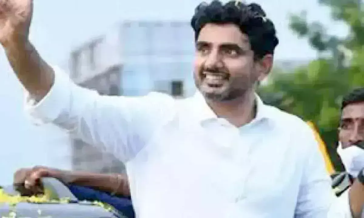 Lokesh आज से विशाखापत्तनम की चार दिवसीय यात्रा पर