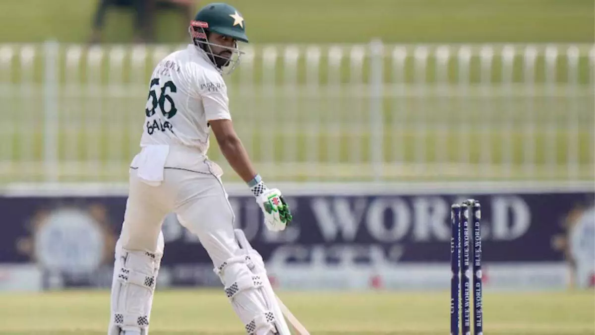 बांग्लादेश के खिलाफ दूसरे टेस्ट में ICC में बाबर आजम का खराब फॉर्म जारी