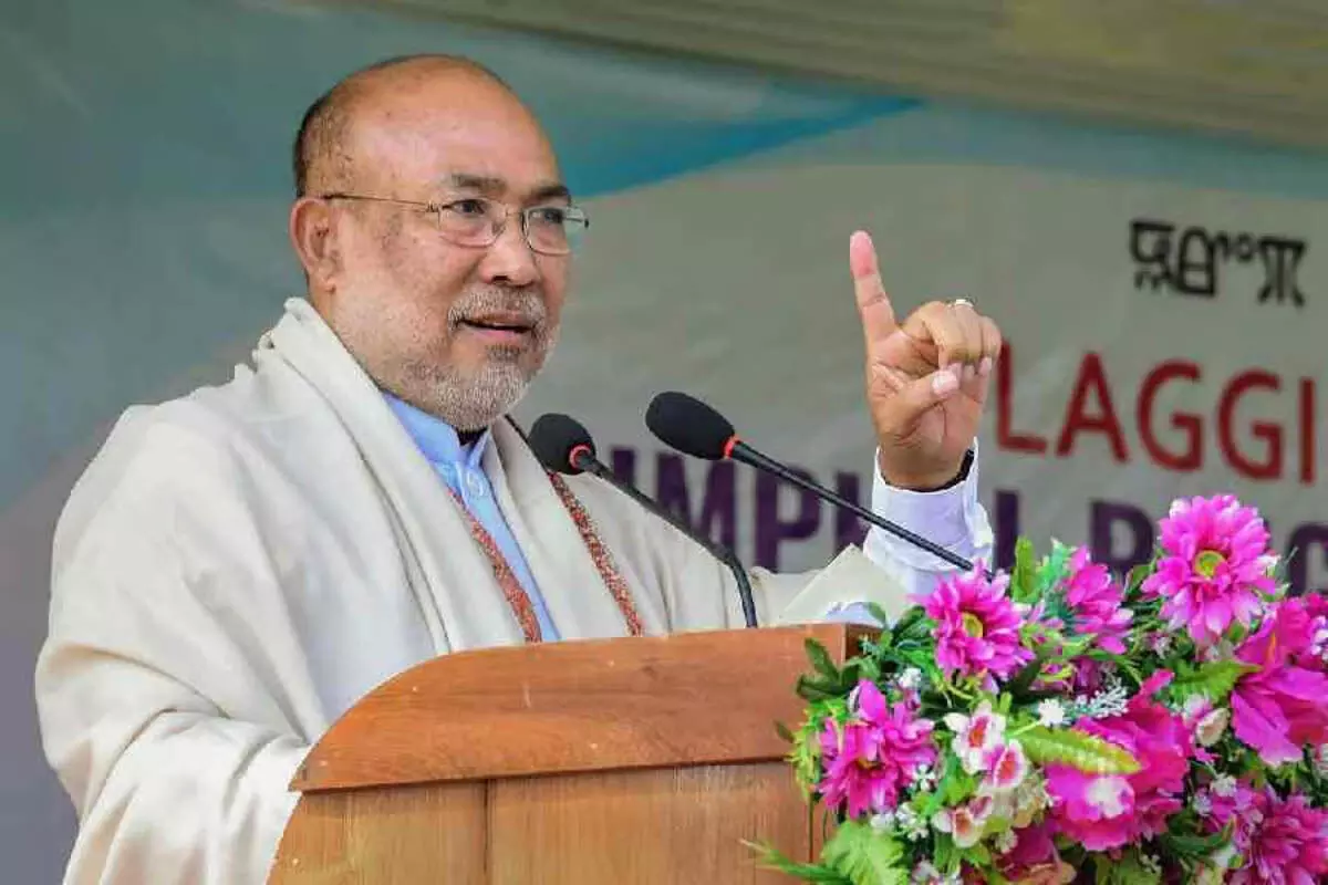 Manipur: स्थानीय लोगों को निशाना बनाने वाले आतंकवाद का निर्णायक तरीके से मुकाबला किया