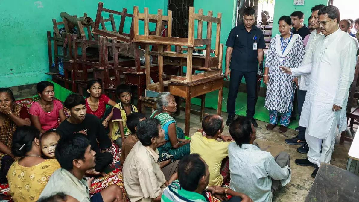 Tripura के मुख्यमंत्री माणिक साहा ने बाढ़ प्रभावित लोगों के लिए