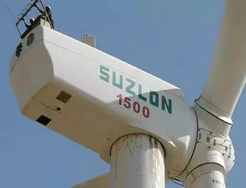 Suzlon एनर्जी के शेयर में आज -1.04% की गिरावट