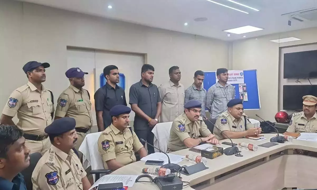 Hyderabad पुलिस ने 43.8 लाख रुपये के कैश बैग चोरी में शामिल गिरोह को गिरफ्तार किया