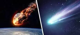 Asteroid और धूमकेतु में अंतर