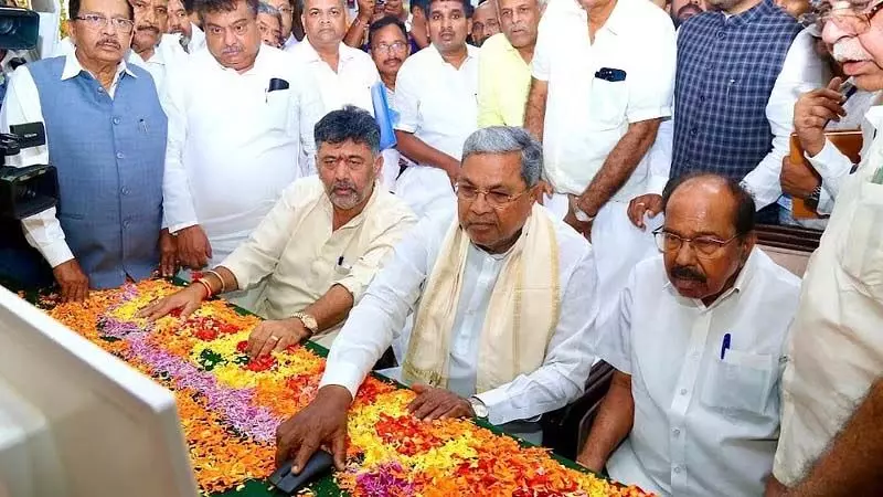 Karnataka CM ने पेयजल आपूर्ति परियोजना के पहले चरण का शुभारंभ किया