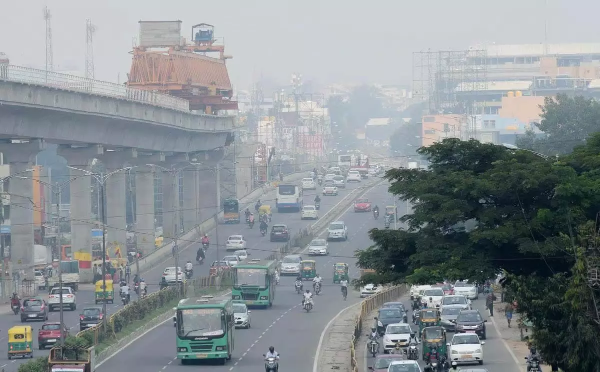 Karnataka : ग्रीनपीस अध्ययन से पता चला कि बेंगलुरु, मंगलुरु, मैसूर में वायु गुणवत्ता में गिरावट