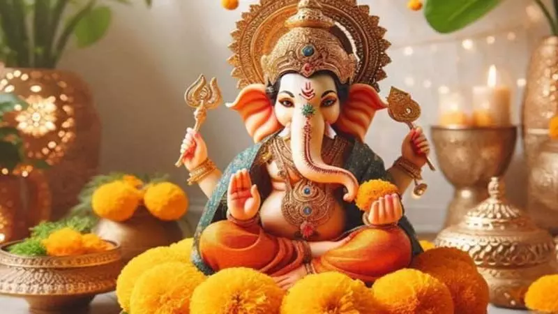 Ganesh Chaturthi 2024 : अहमदाबाद में 1000 छोटे-बड़े पंडालों में स्थापित हुए गणेश जी