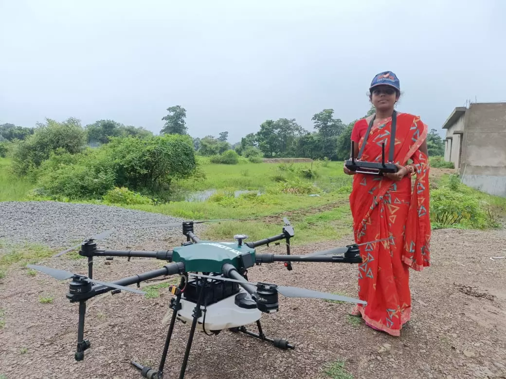 नमो ड्रोन दीदी योजना से महिलाएं बन रही हैं आत्मनिर्भर, मिल रहा है अतिरिक्त लाभ