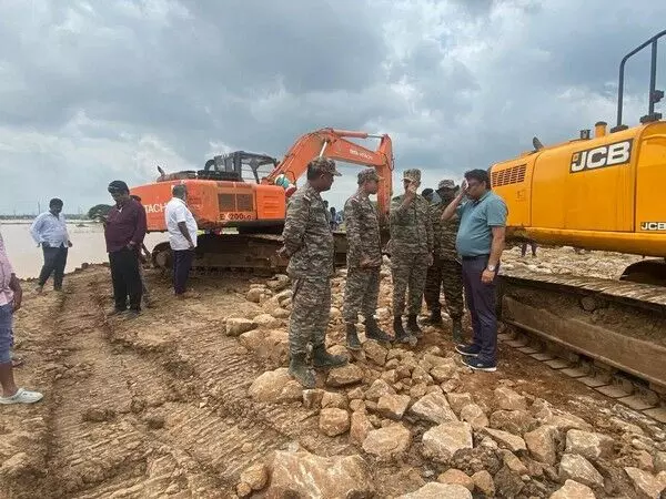 भारतीय सेना की HADR टीम आंध्र प्रदेश में अपने राहत कार्य जारी रखेगी