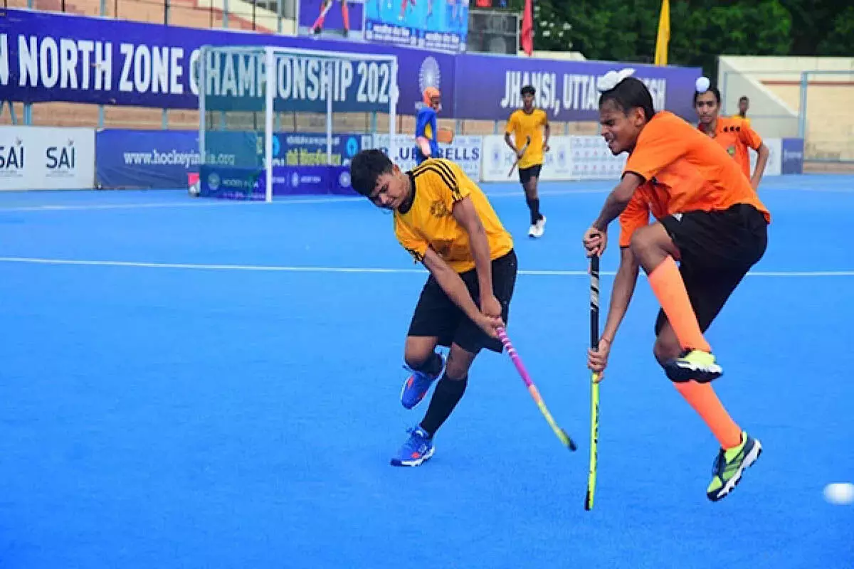 National Hockey: स्टील प्लांट स्पोर्ट्स बोर्ड का अच्छा प्रदर्शन