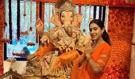 Ganesh Chaturthi की तस्वीरें शेयर करने के बाद सारा अली खान ट्रोल्स का निशाना बन गई