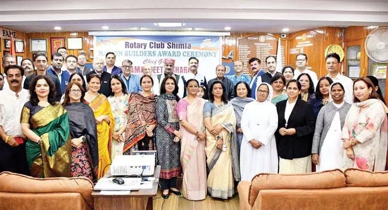 Rotary Club ने शिक्षकों को दिया सम्मान