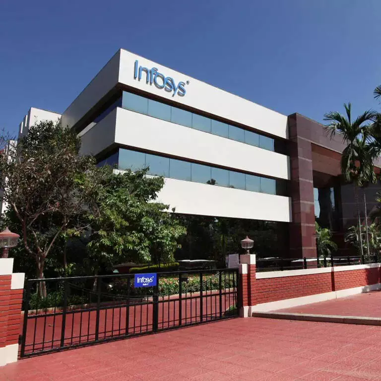 आज Infosys के शेयर में 1.44% की तेजी आई