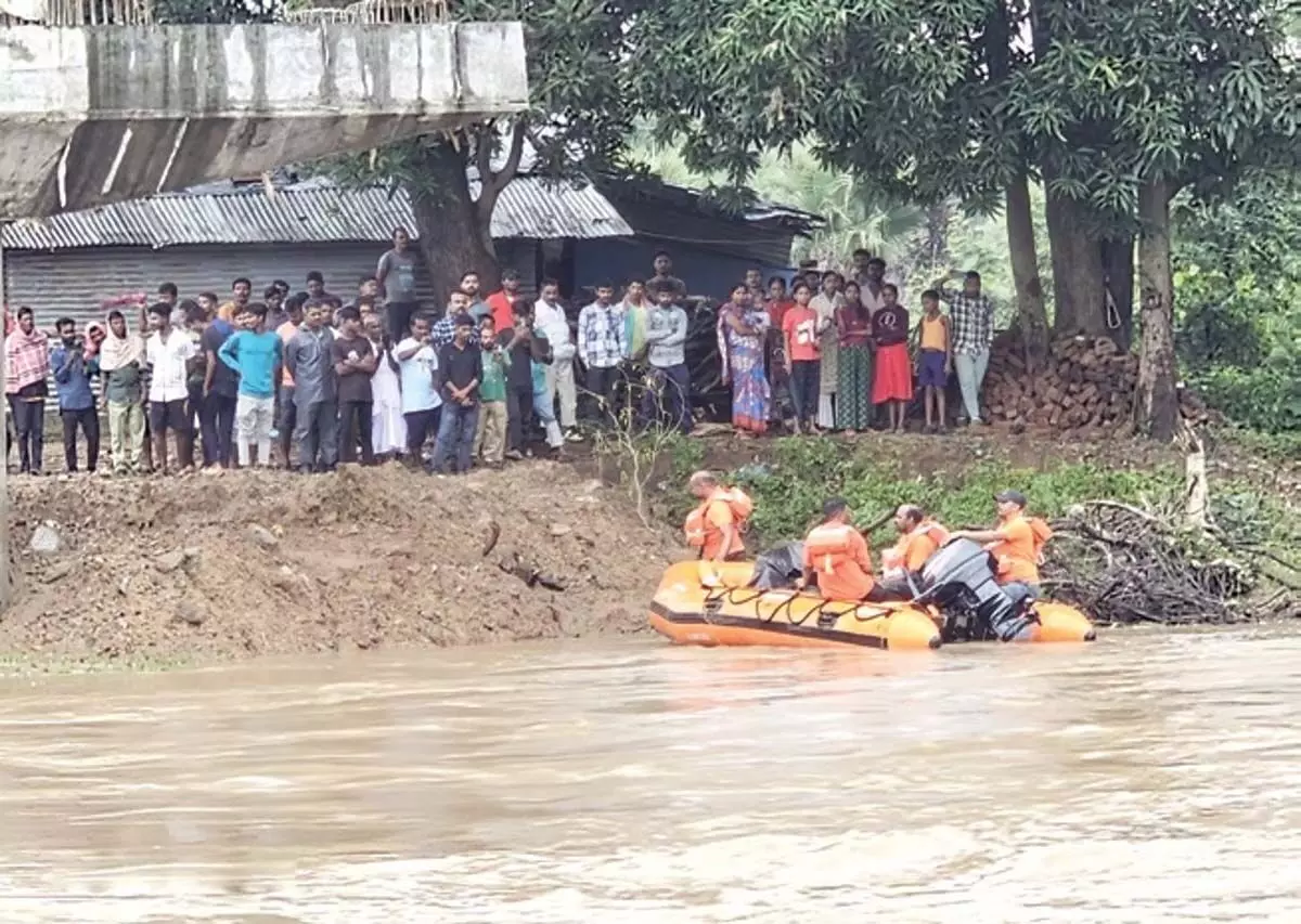 Malkangiri में बाढ़ जैसे हालात, 1.8 हजार से अधिक लोगों को स्थानांतरित किया