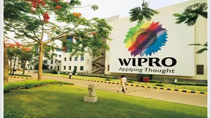 आज Wipro के शेयर में 0.5% की बढ़त हुई