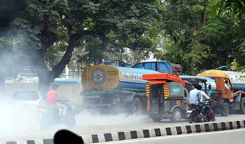 Hyderabad में वायु गुणवत्ता ‘खतरनाक’ स्तर पर पहुंची, PM2.5 का स्तर सुरक्षा मानकों से अधिक