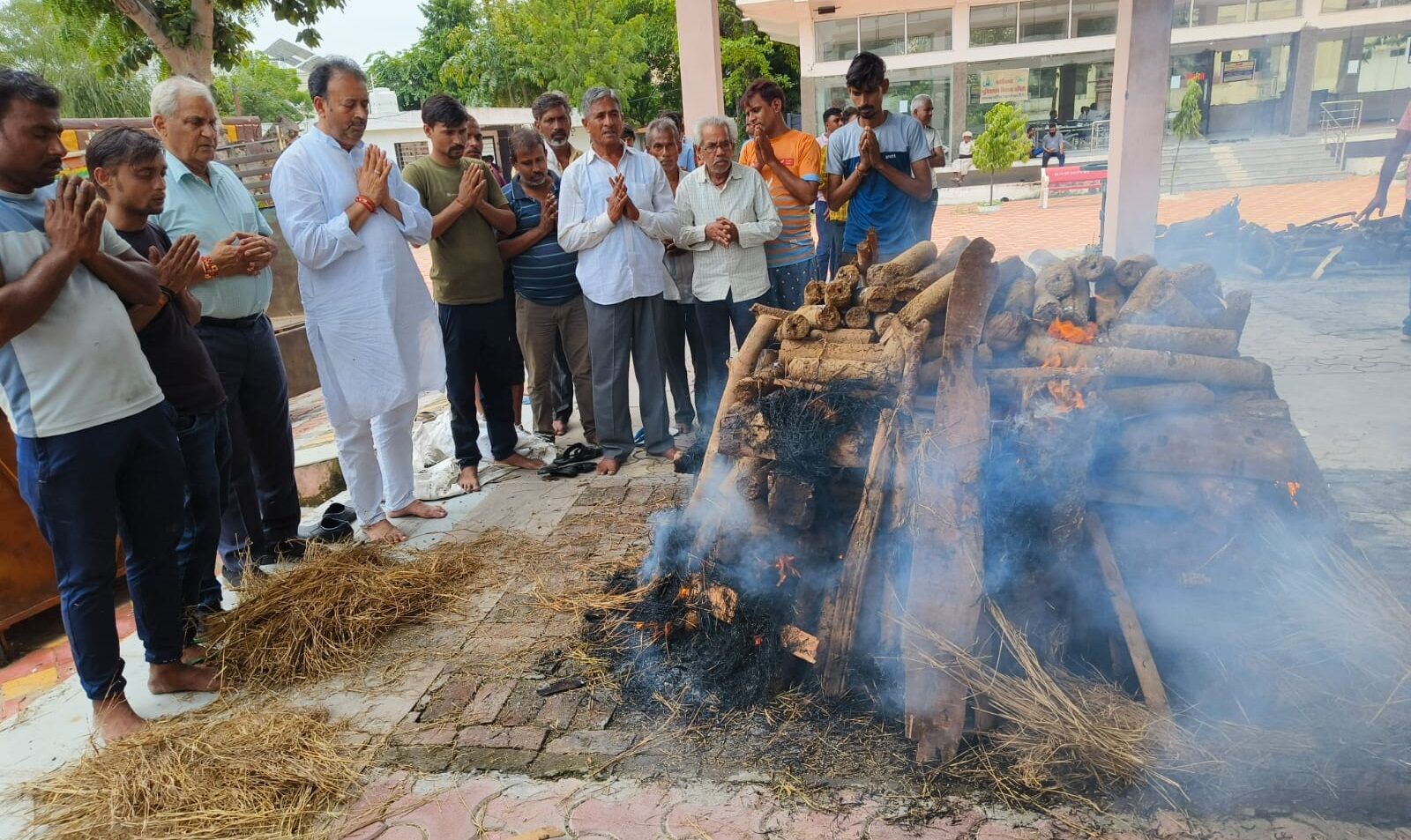 Bhilwara: बंदर का हिंदू रीति-रिवाज से किया अंतिम संस्कार