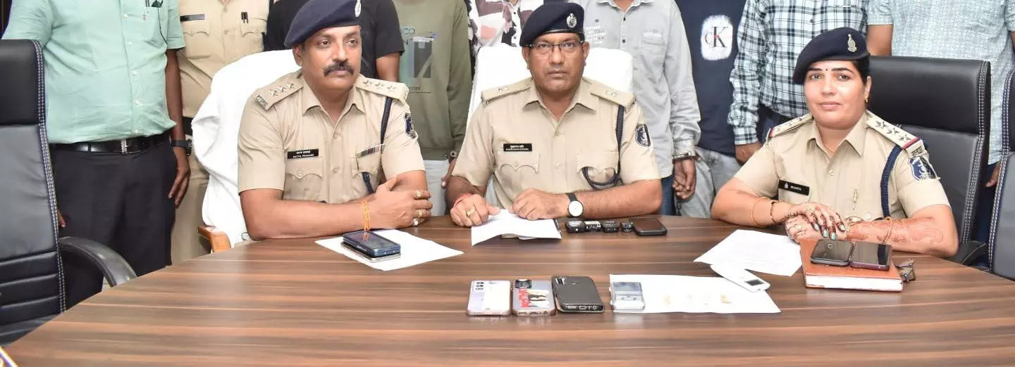 ब्राउन शुगर के साथ 5 गिरफ्तार, दुर्ग पुलिस की कार्रवाई