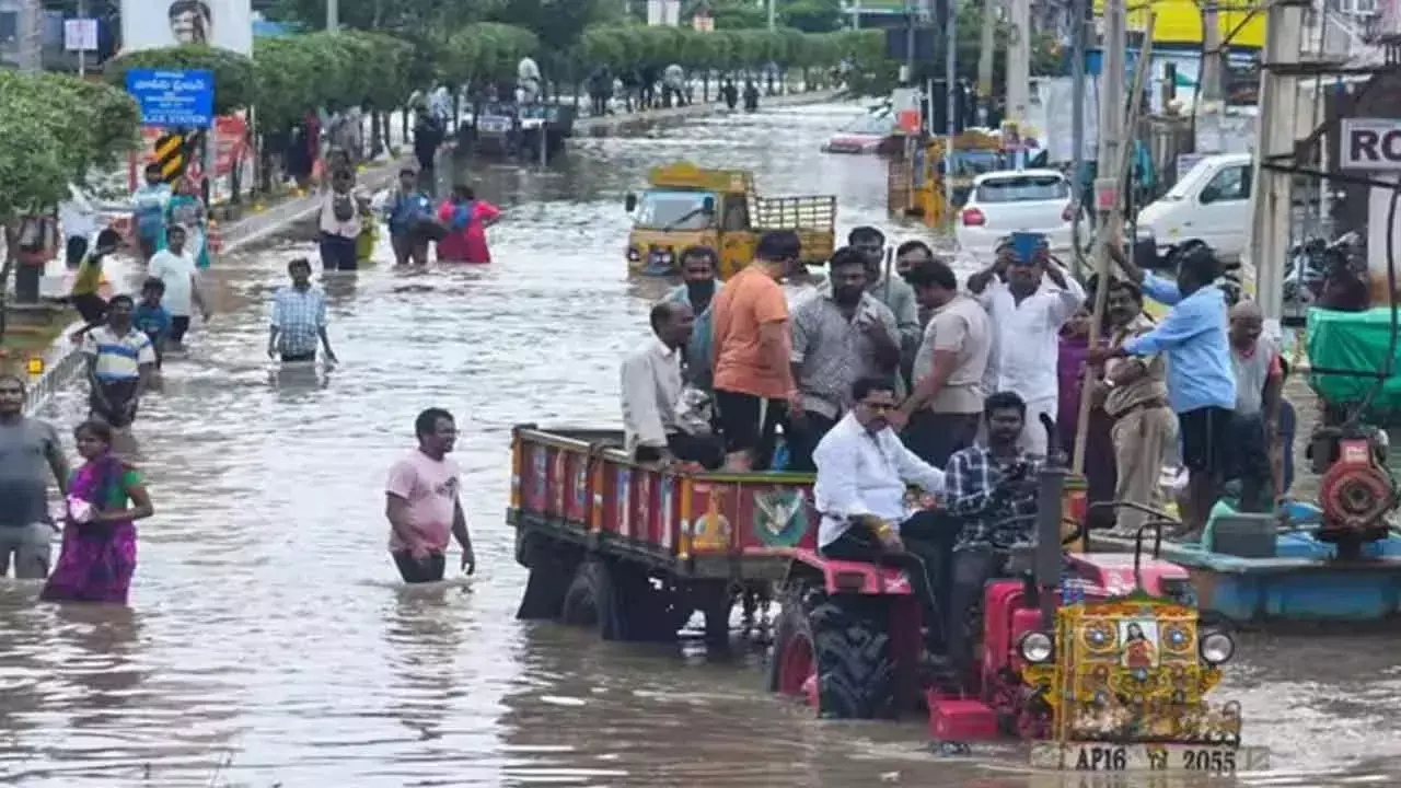 Central टीम आंध्र प्रदेश में बाढ़ से हुए नुकसान का आकलन करेगी