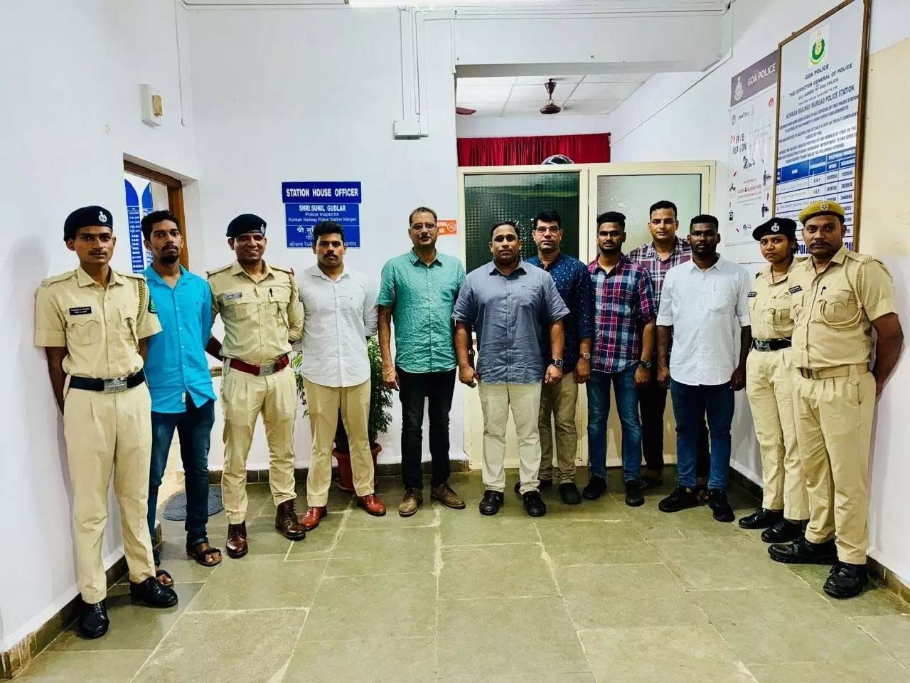 रेलवे पुलिस ने Margao में 8.5 किलोग्राम गांजा जब्त किया, 2 गिरफ्तार