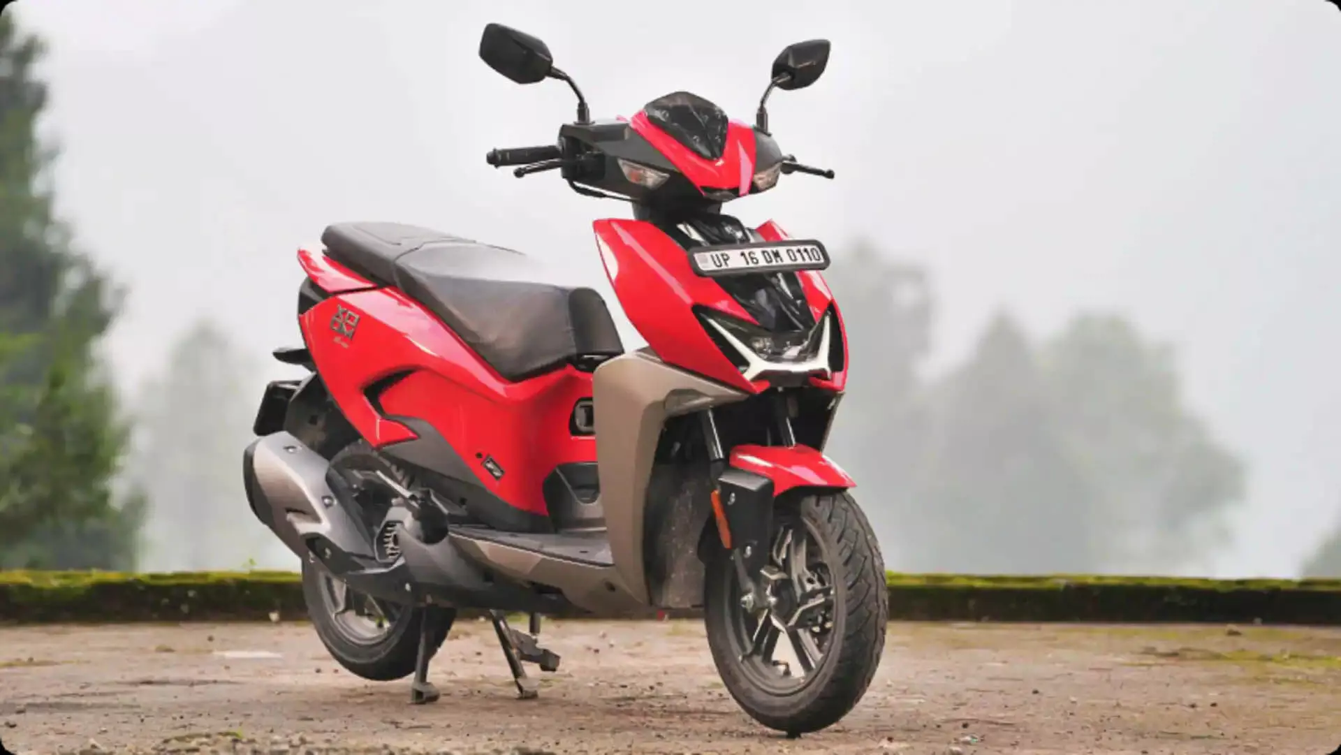 Hero Zoom 125R को टेस्टिंग के दौरान देखा