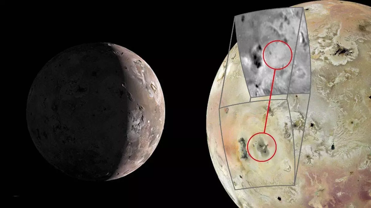 Jupiter के चंद्रमा आयो पर विशाल नया ज्वालामुखी देखा गया