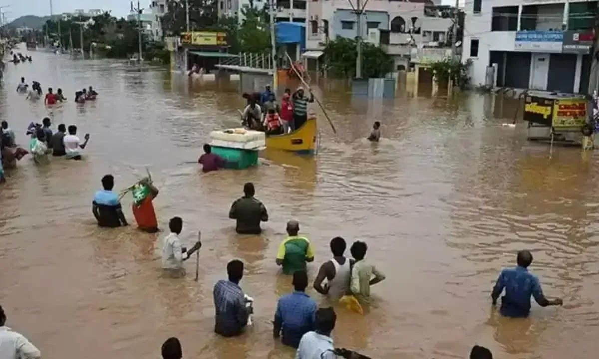 Central टीम दूसरे दिन भी बाढ़ प्रभावित इलाकों का निरीक्षण करेगी