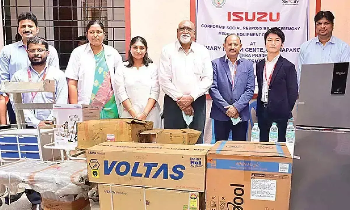 Isuzu मोटर्स ने चिकित्सा उपकरण दान कर स्थानीय स्वास्थ्य सेवा को मजबूत किया