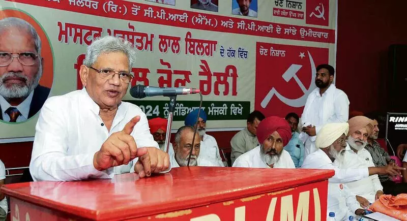 जब Yechury ने दो भारत का जिक्र किया, नशीली दवाओं के खतरे पर निशाना साधा