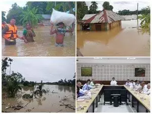 केंद्रीय गृह मंत्री ने बाढ़ प्रभावित Tripura को शीघ्र वित्तीय सहायता देने का आश्वासन दिया