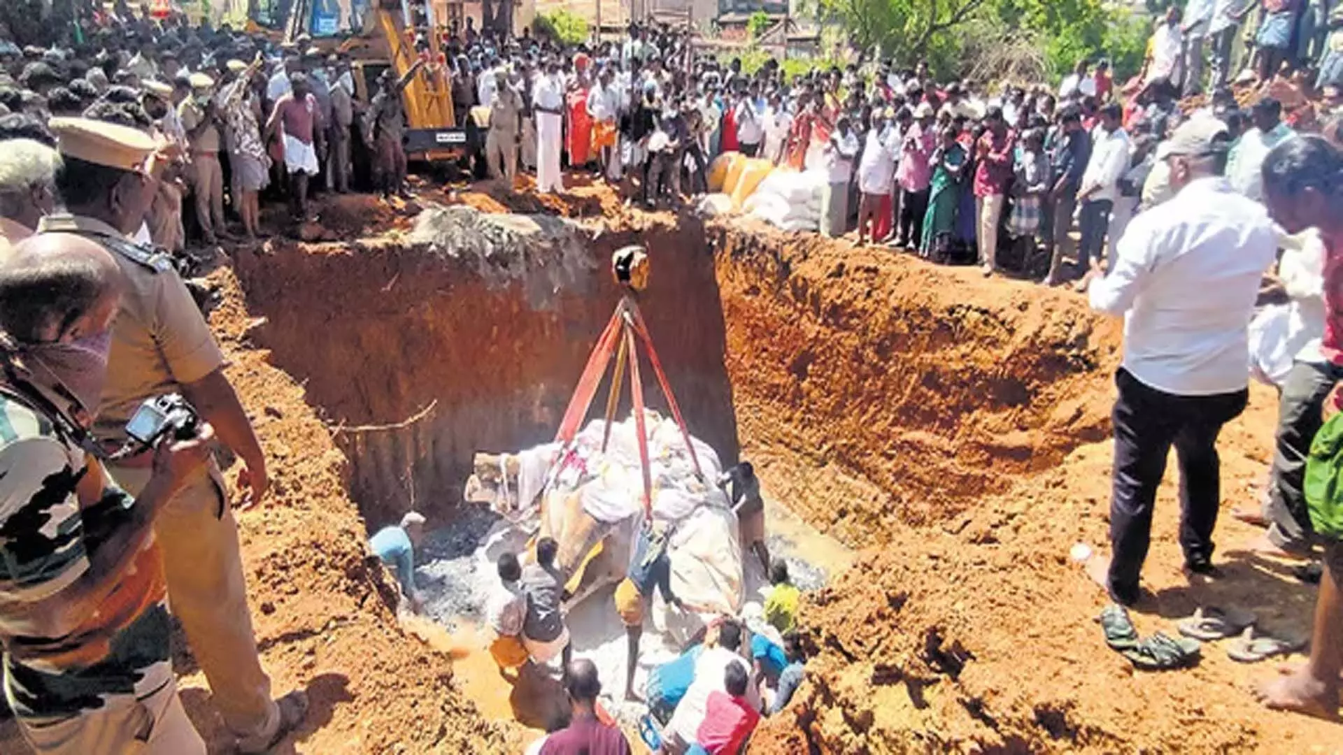 आग दुर्घटना में घायल 54 वर्षीय मंदिर के विशालकाय हाथी की मौत