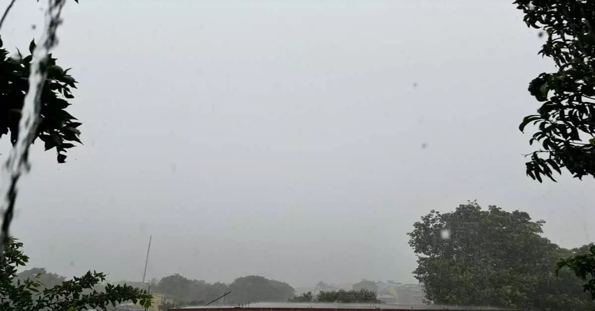 weather update : निम्न दबाव का क्षेत्र गहरा, ओडिशा में बारिश, रेड वार्निंग जारी