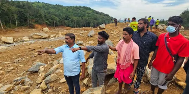 Wayanad landslide : पीड़ितों के पुनर्वास के लिए दो स्थल चुने गए