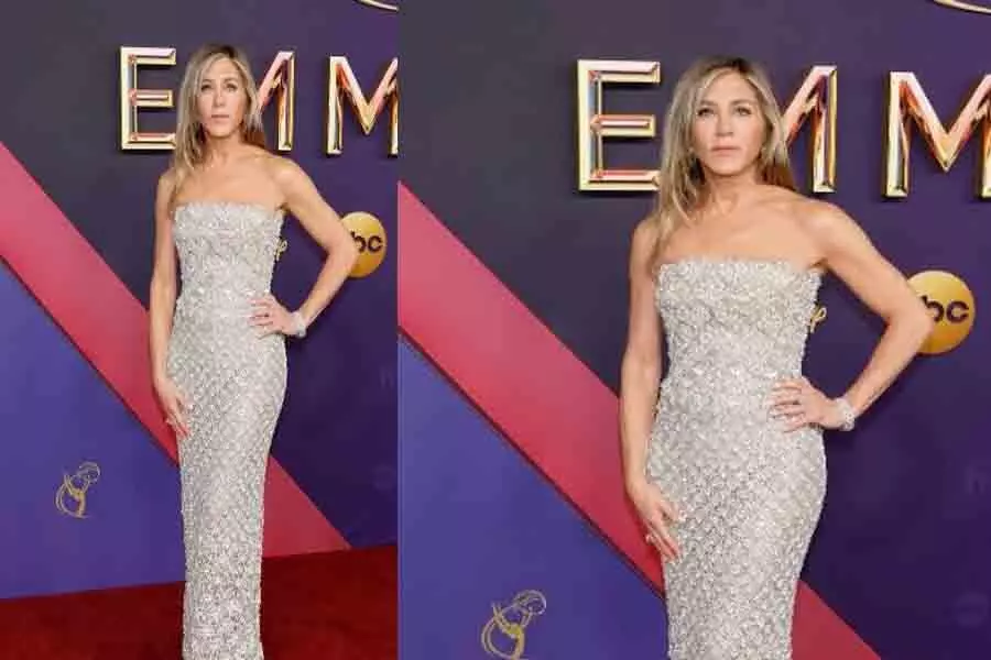 Jennifer Aniston ने एमी 2024 के रेड कार्पेट शानदार वापसी की